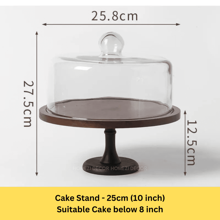 126 Cake Stand Wood Classic