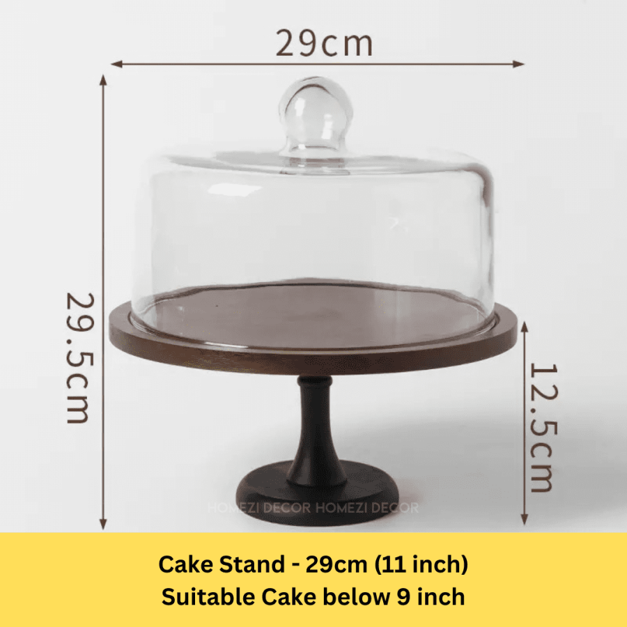 126 Cake Stand Wood Classic